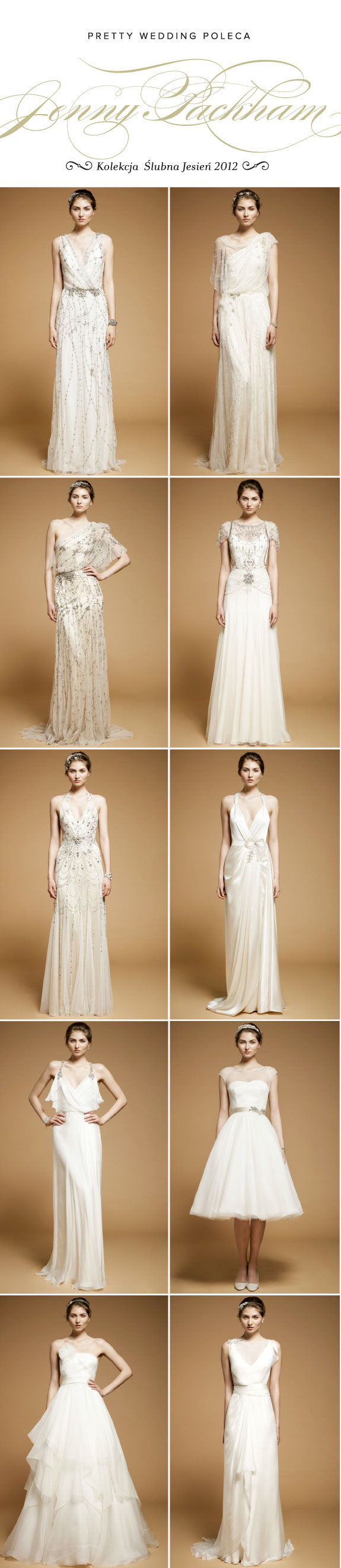 Suknie Ślubne 2012, Kolekcja Jenny Packam