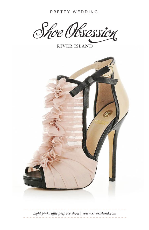 Różowe Buty Do Ślubu River Island